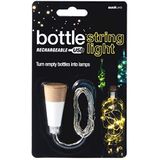 SUCK UK Lichtketting voor flessen, plastic, wit, 94 x 2,4 x 2,4 cm