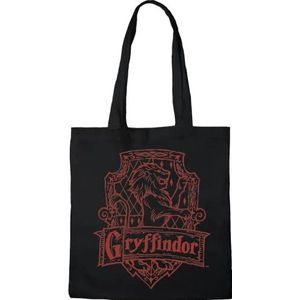 Harry Potter Bwhapombb007 TOTE tas, uniseks, zwart, eenheidsmaat, bruikbaar, zwart., Utility