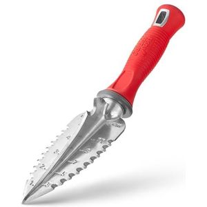 Garden Weasel 91360 Multifunctionele Transplanter | Graven, kweken, Planten, Wieden | Handgemaakte Plant- en Tuingereedschap, Robuuste Troffel, Mini Tuinieren Schep | 91360