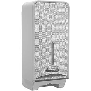 Kimberly-Clark Professional ICON 53659 toiletpapierdispenser met mozaïekopening, 1 dispenser en 1 opening in doos