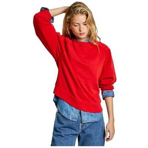 Pepe Jeans Sweat-shirt REESE pour femme, rouge (rouge), M, Rouge (rouge), M