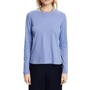 ESPRIT 113ee1k332 T-shirt voor dames, Blauwe lavendel