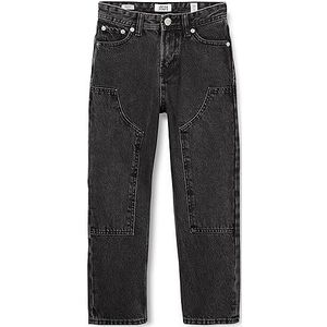 JACK&JONES JUNIOR Jjichris Jjcarpenter Mf 823 Sn Jnr Jeans voor jongens, Zwarte jeans