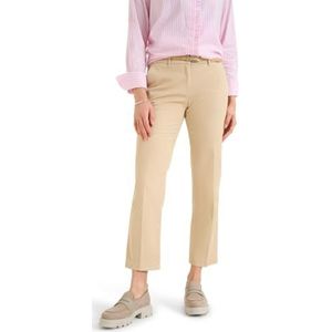 BRAX Stijl Maron S Smart Cotton Mous Dames, Licht zand