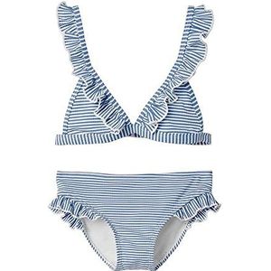 Name It Nkfzannah Bikini Box Noos Meisje, Silver Lake Blue