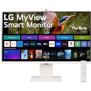 LG 32SR83U-W - Smart Monitor, 32 inch, 3840 x 2160 (UHD), 16:9, 62Hz, IPS-paneel, 5ms, wit