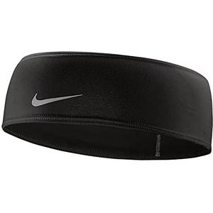 Nike Dri-Fit 042 Hoofdband, zwart/zilver, één maat