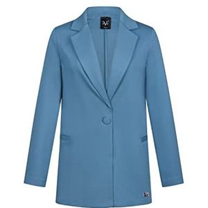 19V69 ITALIA Zoe RAF BLAUW blazer (2 stuks) dames, blauw, L, Blauw