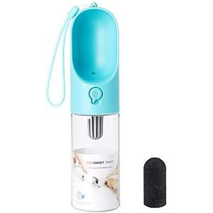 PETKIT P008 blue P008 Eversweet hondendrinkfles voor onderweg, lekdichte outdoor drinkfles - 400 ml,blauw