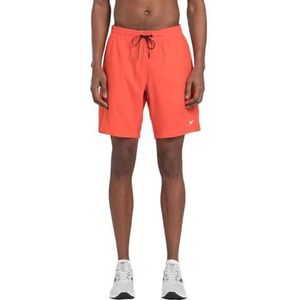 Reebok Wor Woven Short DYNRED/White M pour homme, Rouge/blanc (Dynred/White), M