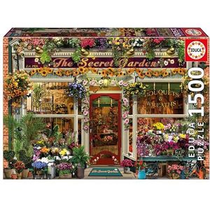 Educa - The Secret Garden | 1500 stukjes puzzel voor volwassenen. Afmetingen: 85 x 60 cm. Inclusief Cola Fix Puzzel. Vanaf 14 jaar (19940)