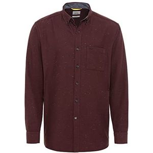 camel active Heren hemd, Merlot, XXL, Merlot