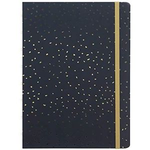 Filofax Confetti 115117 A5 navulbaar notitieboek in houtskool