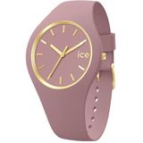 Ice-Watch - ICE Glam brushed Fall roze - Roze dameshorloge met siliconen band - 019529, Roze, Medium (40 mm)