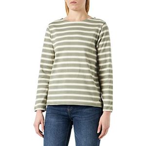 Petit Bateau Dames T-shirt, Mareca/Avalanche, XXS, Mareca/Avalanche