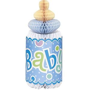 Unique Party - Babyshower decoratie, 61720, blauw, 1 stuk