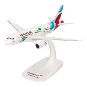 Herpa Eurowings Airbus A319 ""Steiermark"" vliegtuigmodel, schaal 1:200, Snap-fit model, verzamelstuk, vliegtuig met standaard, plastic figuur