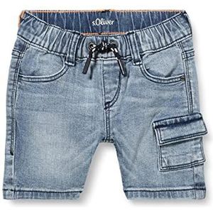 s.Oliver Short de jogging pour garçon, bleu, 122 mince