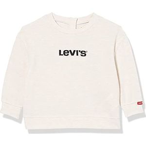 Levi's Kids Lvb Sweatshirt met logo voor baby's, jongens, Oatmeal Heather, 3 jaar, Oatmeal Heather