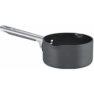 Anolon Professional Hard Anodised Milkpan melkpan, aluminium, 14 cm, 0,9 l, zwart