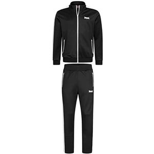 Lonsdale Manhay Tracksuit heren, Zwart/Wit