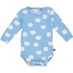 Fred's World by Green Cotton Baby Boys Sky L/S Body and Toddler Sleepers, Bleu lapin, 74