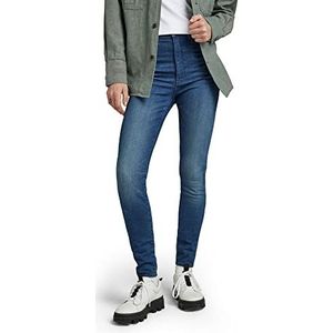 G-STAR RAW Kafey Ultra High Skinny Jeans voor dames, Blauw (Faded Neptune Blue 6550-c571)