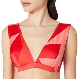 sloggi Shore Kiritimati bikinitop voor dames, rood - licht