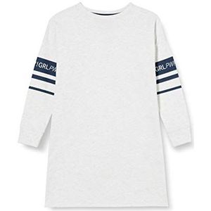 Sanetta T-shirt de sommeil pour fille Ecru mélangé Long Sleepshirt actuel Athleisure Série Sport Gris, beige, 128