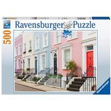 Kleurrijke Herenhuizen in Londen Puzzel (500 stukjes)