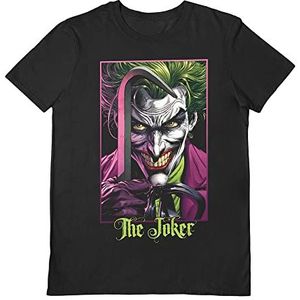 Pyramid International Joker T-shirt voor heren, zwart.