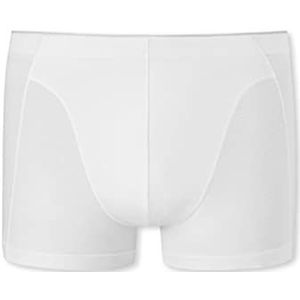 Schiesser Schiesser Boxershorts voor heren, van biologisch katoen, 95/5 met zachte tailleband, boxershorts voor heren, Wit