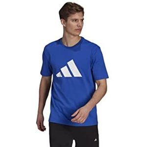 adidas M Fi 3b Tee T-shirt voor heren, Lichtgevend blauw (Bold Blue)