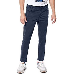 Street One MEN Chinobroek, marineblauw, 30 W/32 l, Navy Blauw