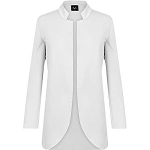19V69 ITALIA Vittoria blazer voor dames, wit, XL, Wit