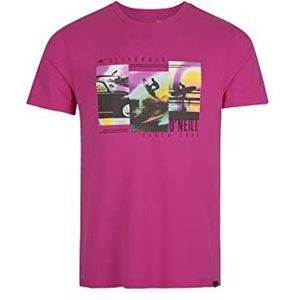 O'NEILL Tees 13012 T-shirt met korte mouwen voor heren, fuchsia rood, 13012 fuchsia rood