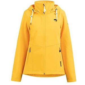 Schmuddelwedda Dames Softshell Jas 34326371 Zonnegeel-271 XL, zonnegeel-271