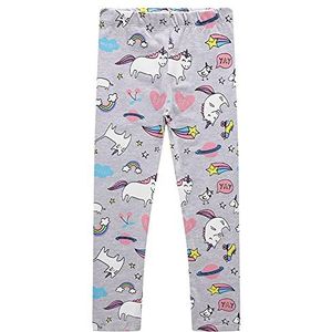 Little Hand Leggings voor kinderen, met molton, broek voor baby's, meisjes, grijs, 1, 2 - 3 jaar, Grijs 1