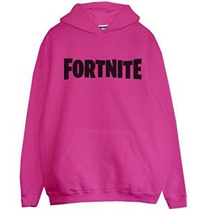 Fortnite Heren Logo Hoodie Marine, Roze