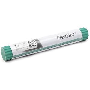 TheraBand Flexbar FlexBar Barre d'exercice flexible pour la rééducation et le renforcement musculaire efficace pour les coudes et les poignets, différentes épaisseurs, vert, taille unique