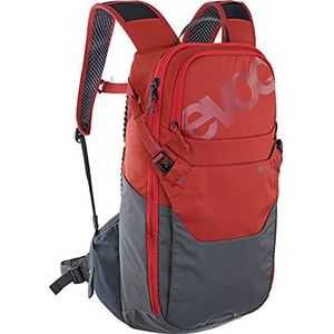 EVOC Ride 12 + 2L tas rood/grijs MTB zonder bescherming volwassenen unisex 14