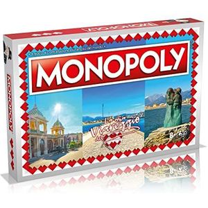 Winning Moves, Monopoly Viareggio Edition Italiaanse editie, familiespel, 8 jaar +