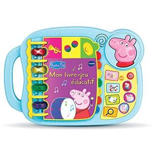 VTech - Peppa Pig – mijn leerboek – kinderboek / 18 maanden – 5 jaar – versie FR 518005 meerkleurig