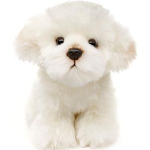 Uni-Toys - Maltees - 18 cm (hoogte) - pluche hond, huisdier - pluche dier