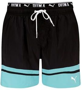 PUMA Colour Block Herenshorts (1 stuk), zwart., XXL