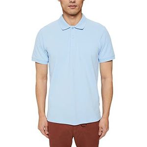 Esprit Poloshirt voor heren, Lichtblauw