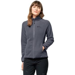 Jack Wolfskin Moonrise Fz W Fleecejack voor dames, Dolfijn