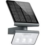 Steinel XSolar L-S ONE buitenlamp op zonne-energie, antraciet, bewegingsmelder, tuinlamp op zonne-energie, 2500 mAh batterij