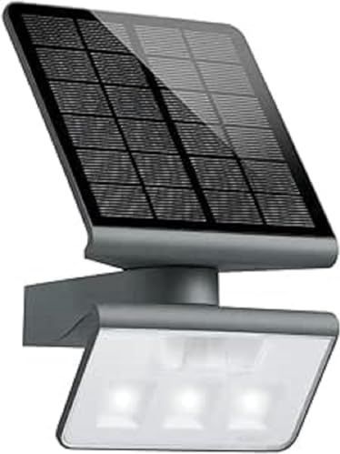 Steinel XSolar L-S ONE buitenlamp op zonne-energie, antraciet, bewegingsmelder, tuinlamp op zonne-energie, 2500 mAh batterij