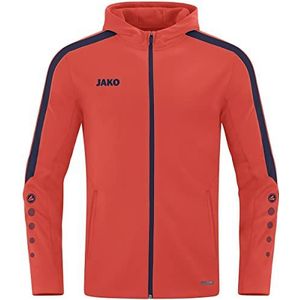 JAKO Jako Power Capuchontrui voor dames, vlam/marineblauw
